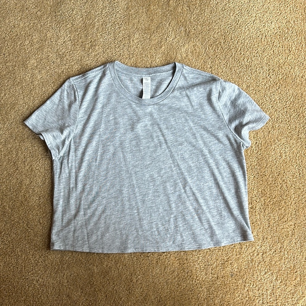 COPY - ALO Cropped All Day Short Tee